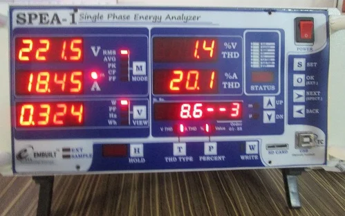 Amps 3rd Harmonics %